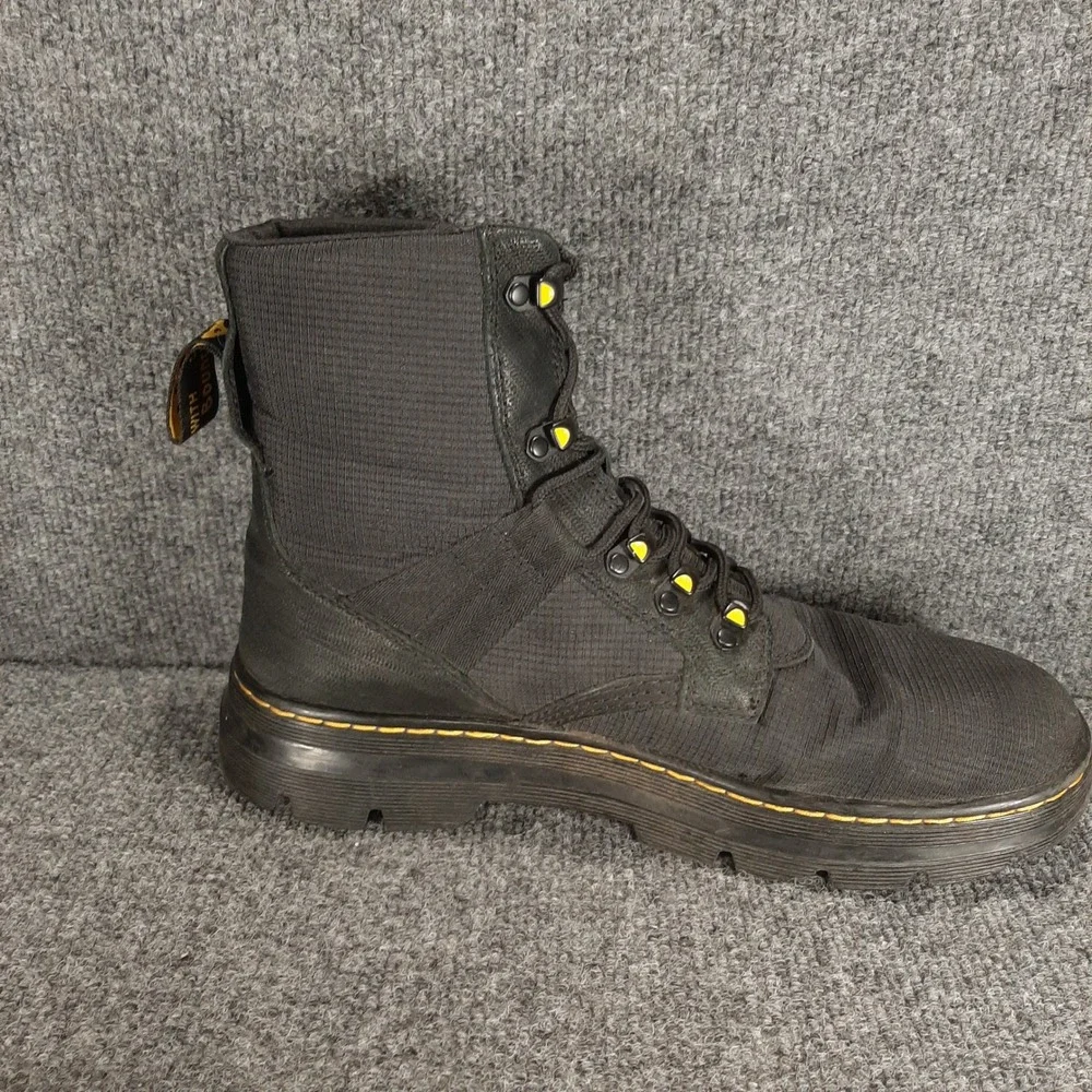 Dr. Martens Combs Tech II Boot LA004 SH 05 X Size 11 Black Mens Utility Tactical
